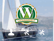 Tablet Screenshot of cataniaweb.it